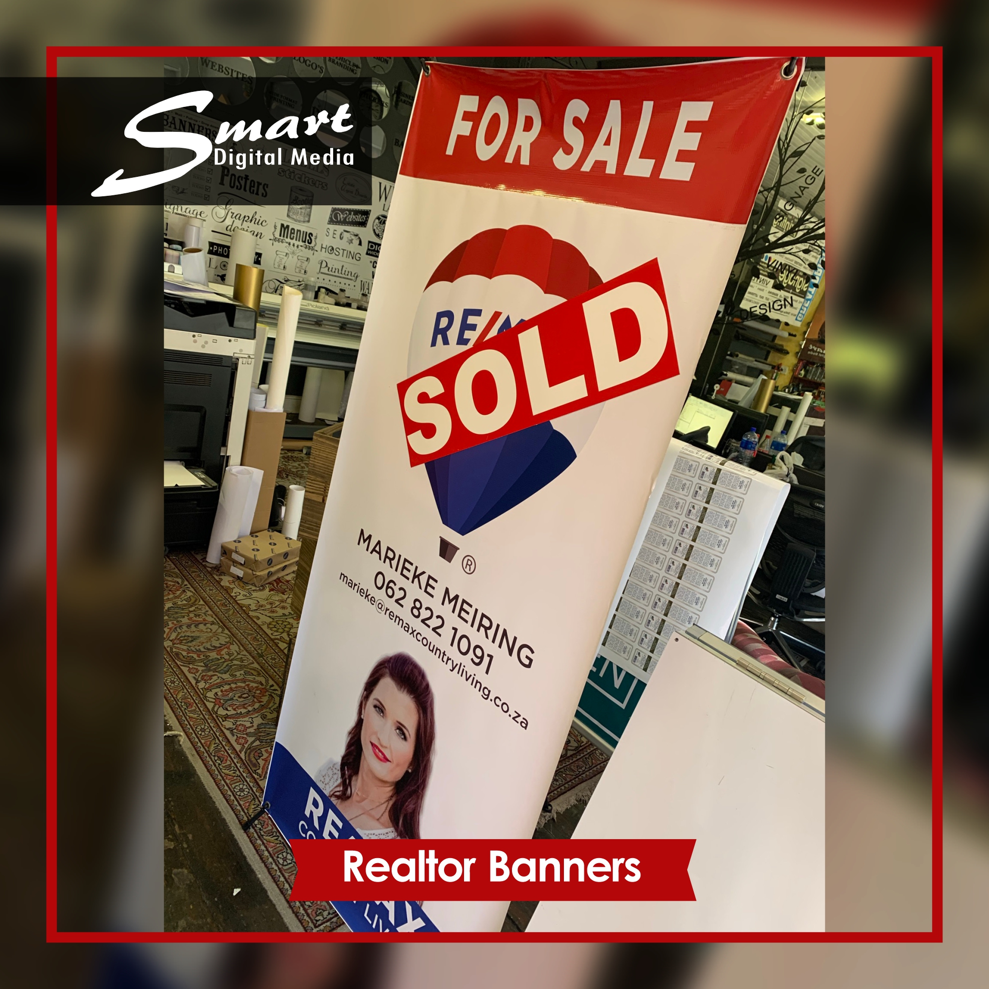 Realtor Banners  For Sale banner for Realtor