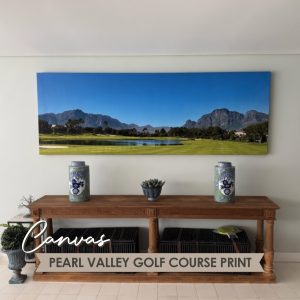 Pearl Valley golf course large custom canvas print by Smart Digital Media